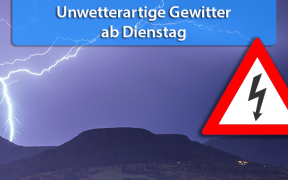 Unwetter nach Pfingsten 2018