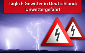 Unwetter-Welle Ende Mai und Anfang Juni 2018