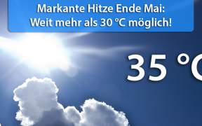 Hitzewelle Ende Mai 2018