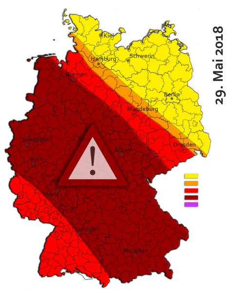 Schwere Unwetterlage am 29. Mai 2018