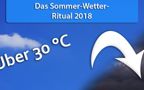 Hitzewellen Mitte und Ende Juni 2018