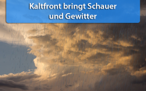 Schauer und Gewitter am 21. Juni 2018