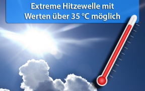 Extreme Hitzewelle Ende Juni und Anfang Juli 2018