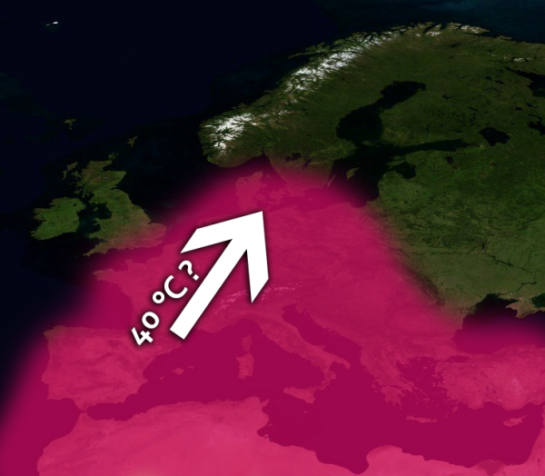 Extreme Hitzewelle Ende Juni und Anfang Juli 2018