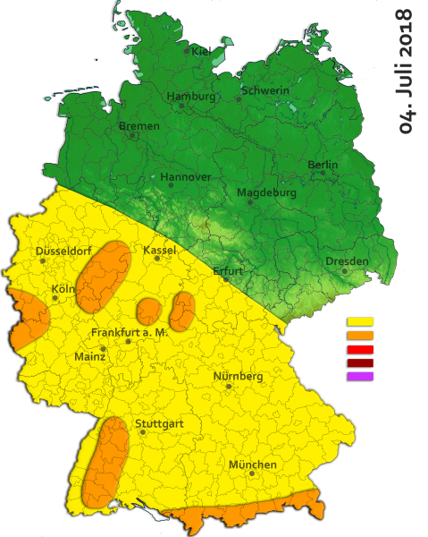 Gewitter am 04. Juli 2018