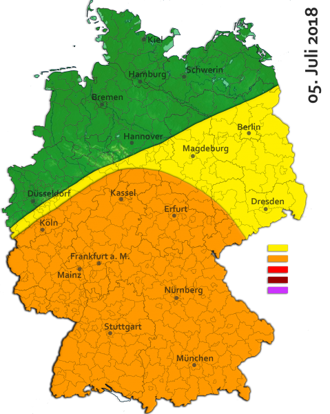 Gewitter am 05. Juli 2018