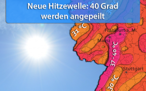 Extreme Hitzewelle vom 02. bis 05. August 2018