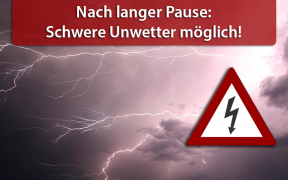 Schwere Unwetterlage am 08. August 2018