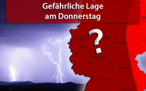 Schwere Unwetterlage am 09. August 2018