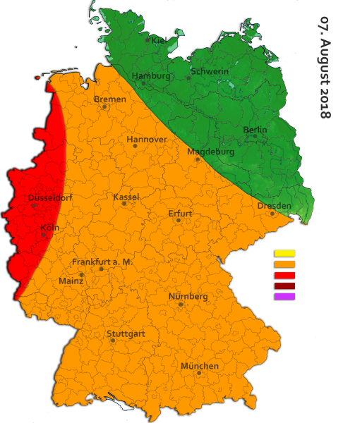 Unwetter am 07. August 2018