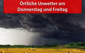 Unwetter am 23. und 24. August 2018