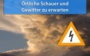 Wettergefahren-Trend Anfang September 2018