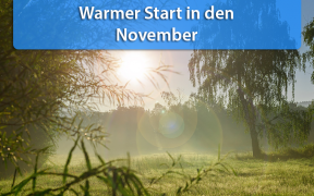 Warmer Start in den November 2018
