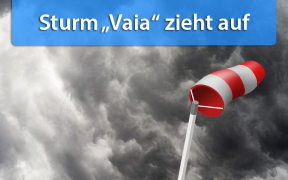 Sturm Vaia am 30. Oktober 2018