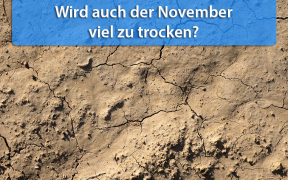 Trockenheit November 2018