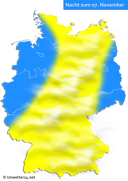 Nebel in der Nacht zum 07 November