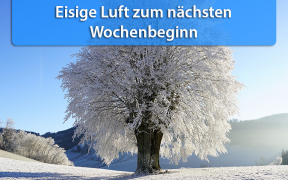 Strenger Frost Ende Januar 2019