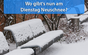 Neuschnee am 22. Januar 2019