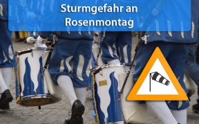 Sturm an Rosenmontag 2019