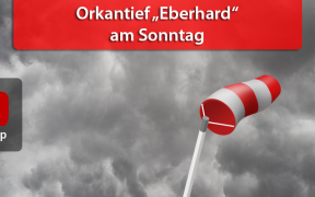 Orkan "Eberhard" am 10. März 2019