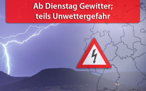 Unwetterartige Gewitter Ende April 2019