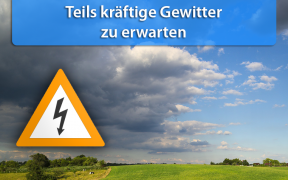 Kräftige Gewitter am 18. Mai 2019