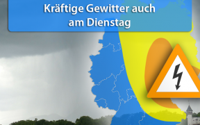 Kräftige Gewitter am 21. Mai 2019