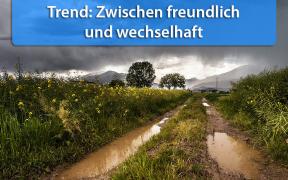 Wettertrend Ende Mai 2019