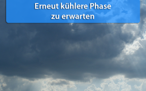 Kühlere Phase Ende Mai 2019