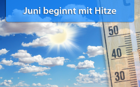 Hitze Anfang Juni 2019