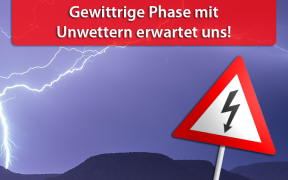 Gewitter ab 3. Juni 2019