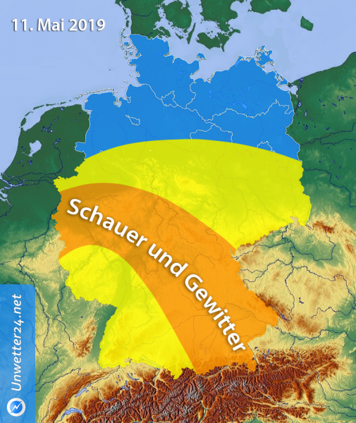 Gewitter am 11. Mai 2019