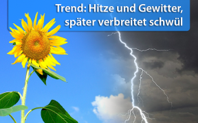 Wettertrend Mitte und Ende Juni 2019