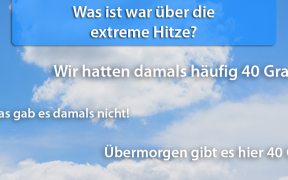 Was ist wahr über die extreme Hitzewelle Ende Juni 2019?