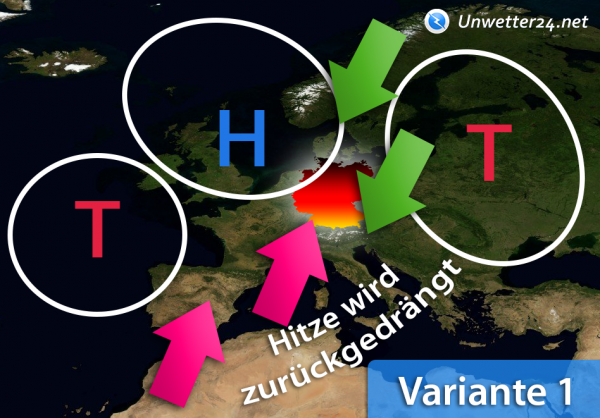 Extreme Hitze Ende Juni 2019 Variante 1