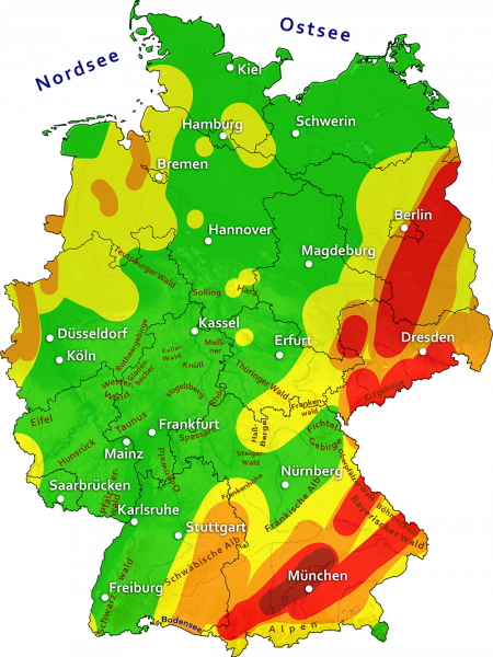 Gewittertief Jörn 10. Juni 2019