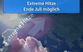 Extreme Hitze Ende Juli 2019