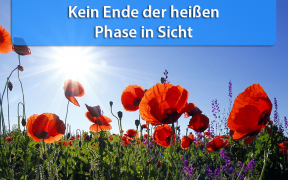 Hitze Ende Juli und Anfang August 2019