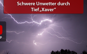 Schwere Unwetter durch Tief Xavier am 6. und 7. August 2019