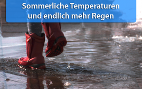 Sehr warm und wechselhaft Mitte August 2019