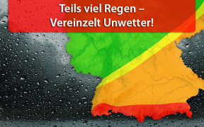 Dauerregen am 20. und 21. August 2019