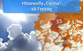 Hitzewelle "Corina" Ende August 2019