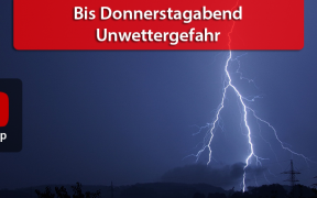 Unwettergefahr durch die Tiefs "Carlo" und "Denis"