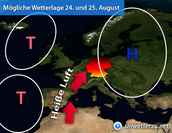 Hitze Ende August 2019?