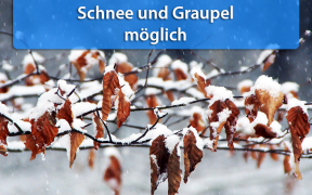 Schnee Anfang September 2019