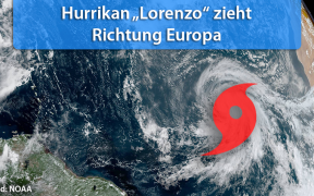 Hurrikan Lorenzo Europa 2019