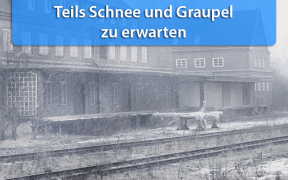 Schnee und Graupel Anfang Oktober 2019