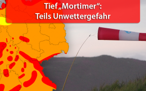 Sturmtief Mortimer am 29. und 30. September 2019