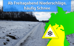 Schneefall am 15. und 16. November 2019