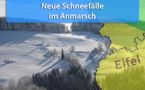 Tief Ingmar bringt Schnee am 17. und 18. November 2019